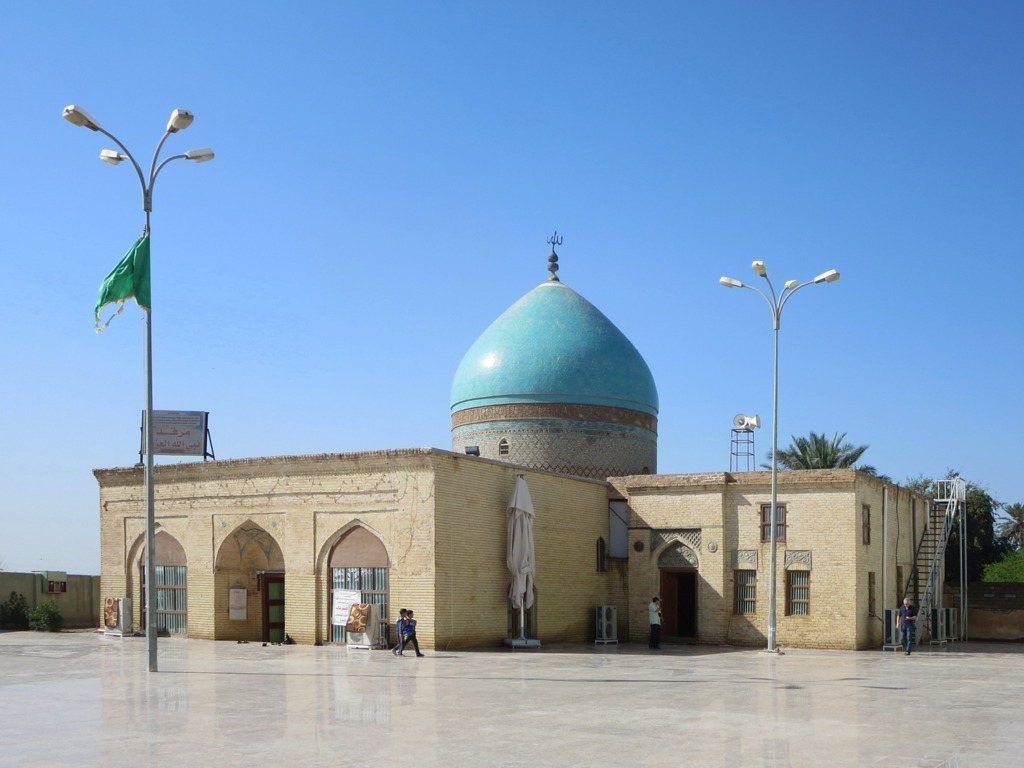 Exterior of the al-Uzair shrine complex